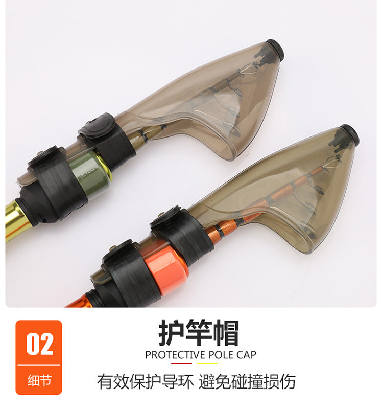 Ultra Short Mini Micro Rod Telescopic Lure Rod Portable Multi-Section UL Stream Mouth Rod Micro Lure Rod