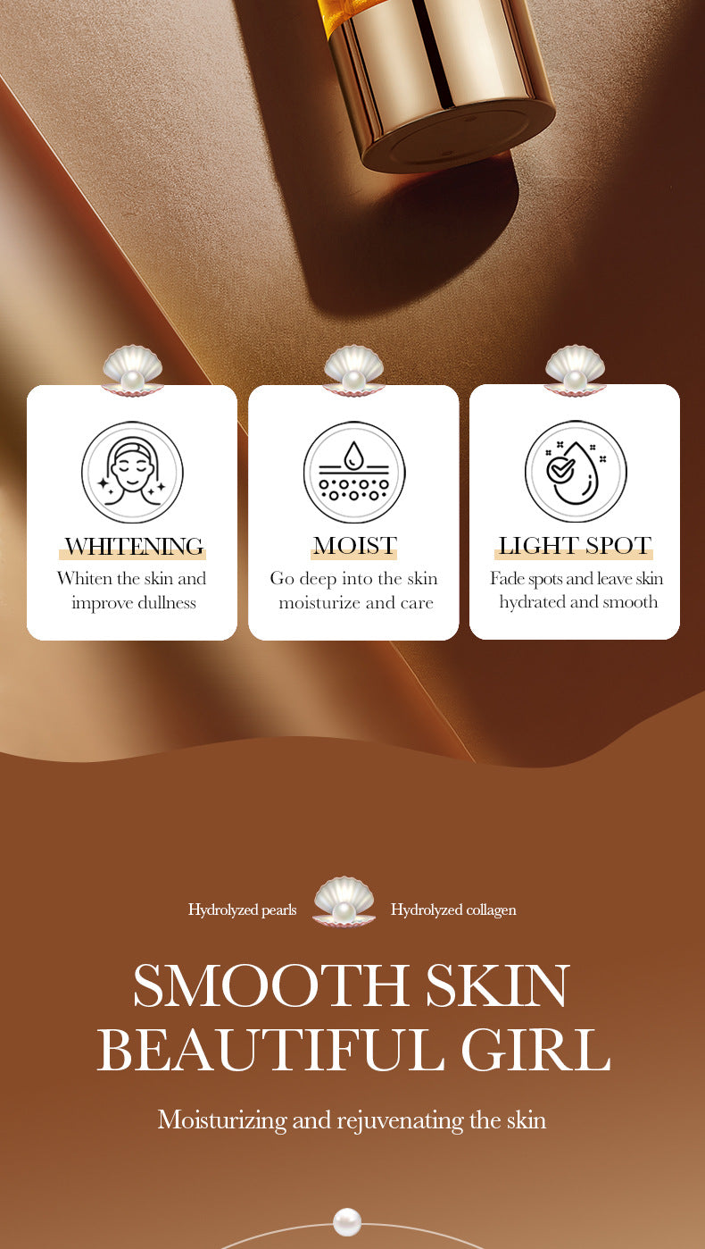 Full English24K Gold Collagen Pearl Essence Milk SADOER Moisturizing lotion  foreign trade wholesale