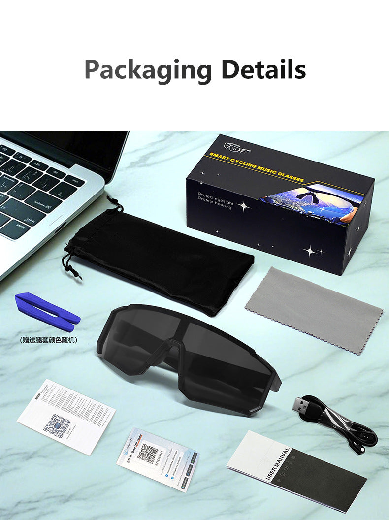 QY01 Pro1Bluetooth Glasses AI Translation Bluetooth Call Music Playback Outdoor Cycling Sports Glasses