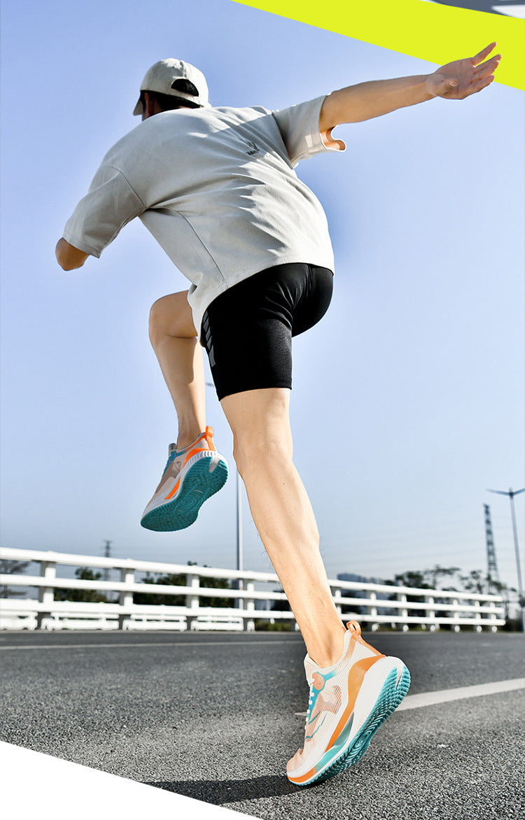 Sports Shoes2025Summer new men's shoes breathable mesh shoes soft sole lightweight running shoes shock-absorbing sports shoes