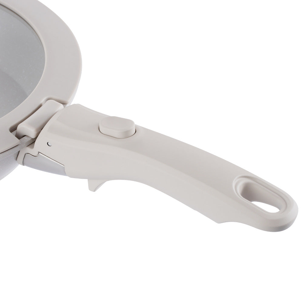 RAF Hot Sale Handle Detachable Non-Stick Pan Ceramic Glaze Universal Stove Cookware Set