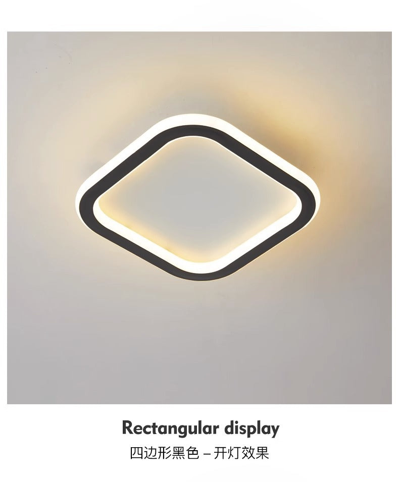 Nordic Corridor Entrance Hallway Light Simple Modern Creative Cloakroom Light led Balcony Small Ceiling Light Fixture