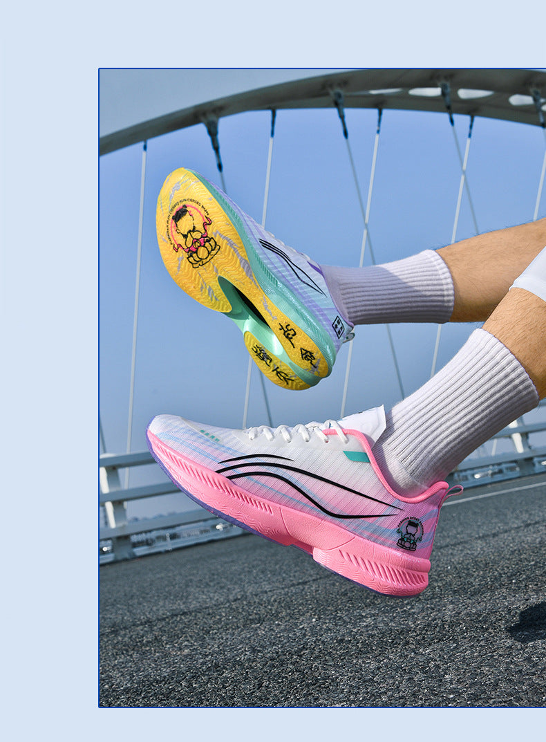 2025Autumn New Parent-Child Nezha Ao Bing Fashion Casual Sports Shoes Popcorn Carbon Plate Lightweight Comfortable Running Shoes