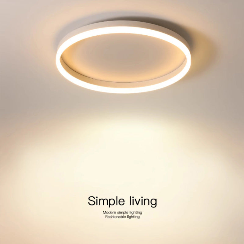Ceiling Lamp led Bedroom Light Modern Minimalist Creative Ultra-Thin Nordic Master Bedroom Room Creative Personality Full Spectrum