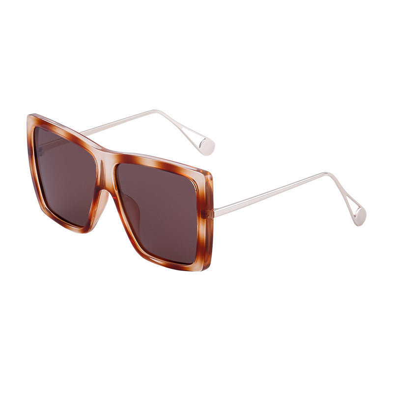 Vanishing Her Chen Mai Same Style Sunglasses for Women Trendy One-Piece Large Frame Polarized Driving Sunglasses for Women Sun Protection Glasses Wholesale