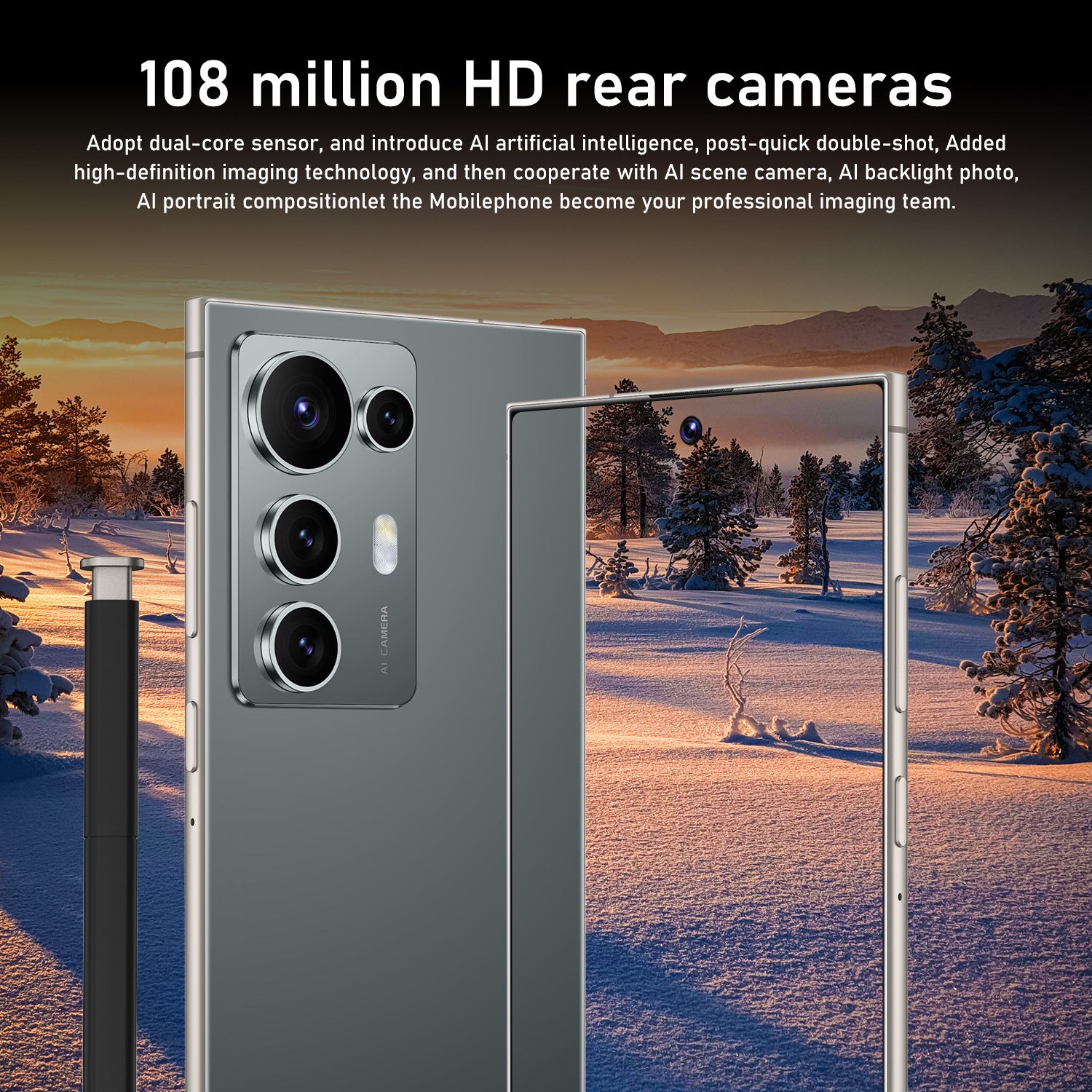 Exclusive Supply C25 Ultra Smartphone7.3Extra-large Screen16+1T Android Phone Factory Price