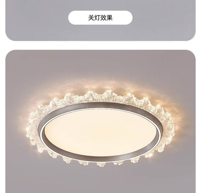 Modern simple light luxury bedroom ceiling light LED Round Eye Protection Study Lamp New Home Smart Room Lamp