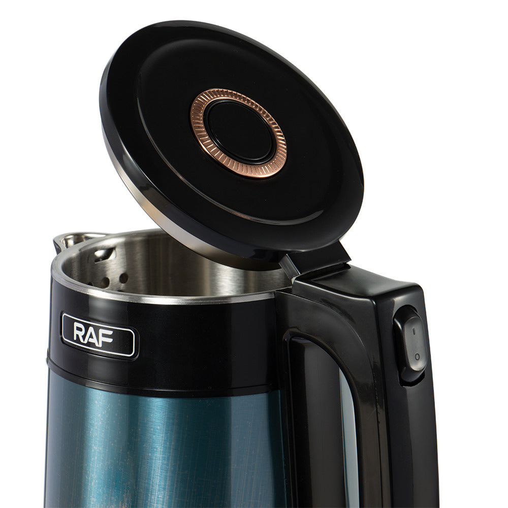 RAF European Standard High-Power Stainless Steel Anti-Dry-Burn Electric Kettle Fast Heating Long-lasting Insulation304Seamless Kettle2.5L