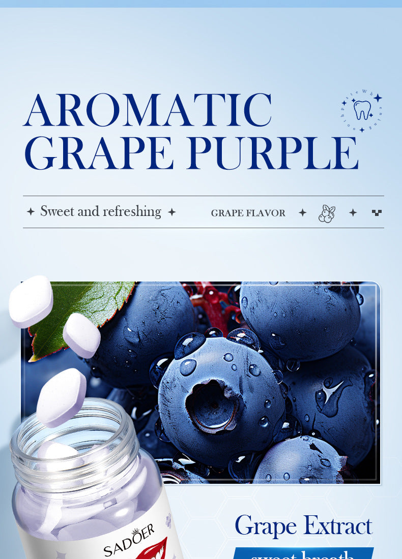 All-English Solid Toothpaste Series SADOER Sakura Whitening Anti-Yellowing Teeth Cleaning Toothpaste  Wholesale