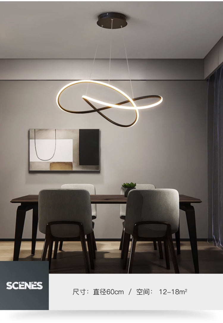 Restaurant Pendant Light Modern Minimalist Dining Room Table Lamp Bar Counter Internet Celebrity Bedroom Pendant Light2025New Model Zhongshan Lighting