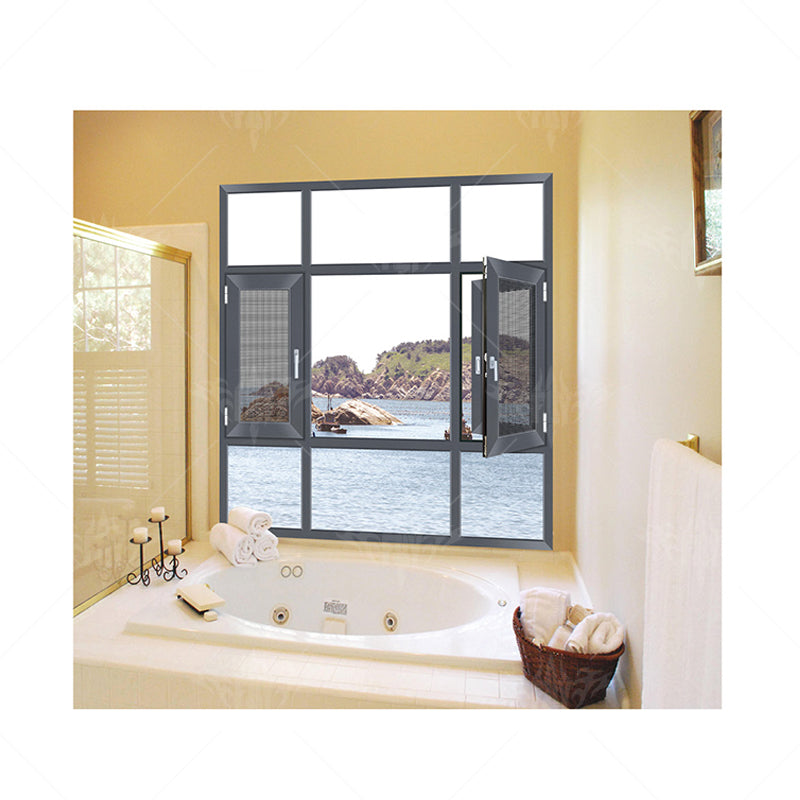 Hot Sales Latest Design Tilt and Turn Casement Window Tempered Glass Aluminum Casement Window