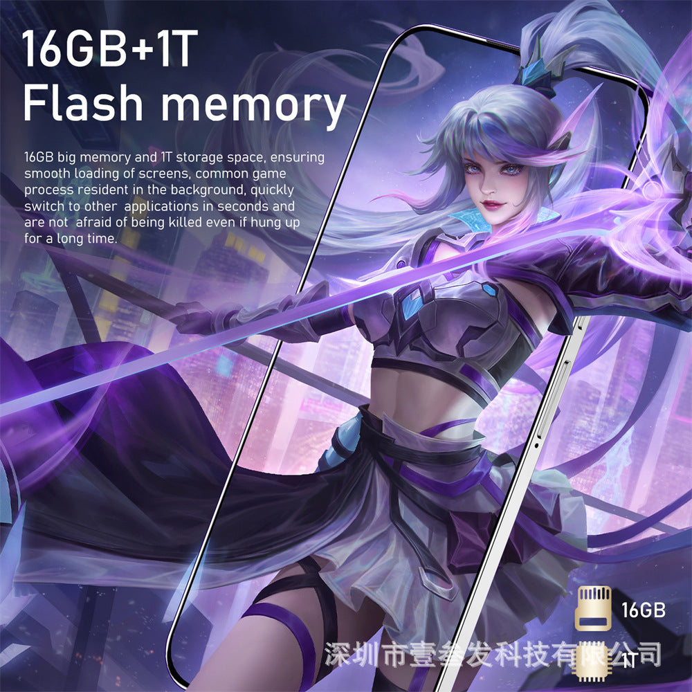 S23 Ultra Popular(3+64G) 7.3Inch4G All-in-One New Smartphone Factory