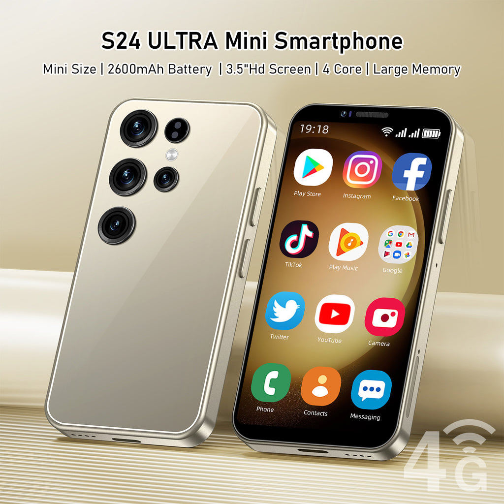 New S24 Ultra Mini Android Smartphone3.5Inch2+16G Mobile Phone Source Manufacturer Shenzhen