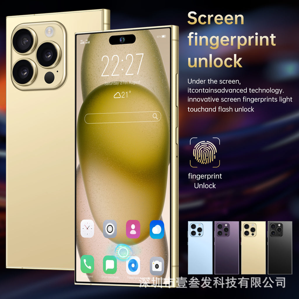 I15Ultra Smartphone with Pen  2+16 High-end7.3Inch Screen Android8.1Factory