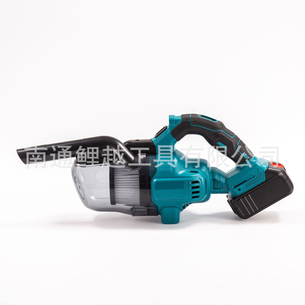 Makita Style Cordless Lithium Battery Vacuum Cleaner, Multifunctional Rechargeable Industrial Dust Collector, Household Floor Sweeper with Strong Suction, Handheld