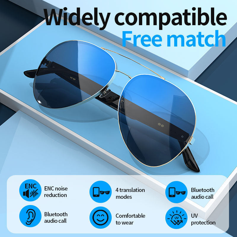 New Hot-Selling Smart AI Bluetooth Glasses Call Business Bluetooth Headset Smart Glasses TWS No reviews yet