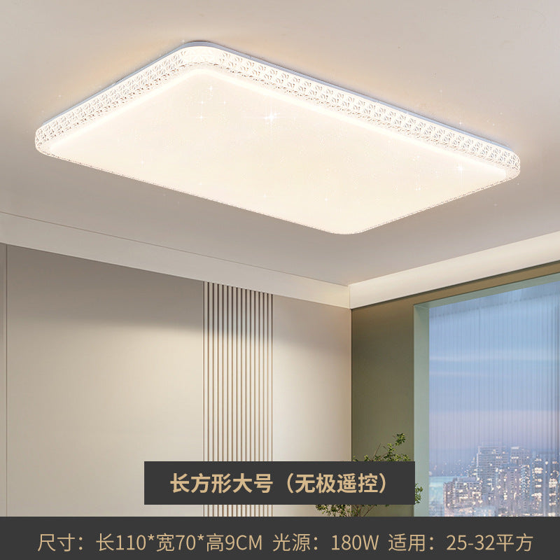 2025New led Ceiling Lamp Living Room Large Lamp Fashion Lighting Simple Modern Light Luxury Imitation Crystal Bedroom Lamp