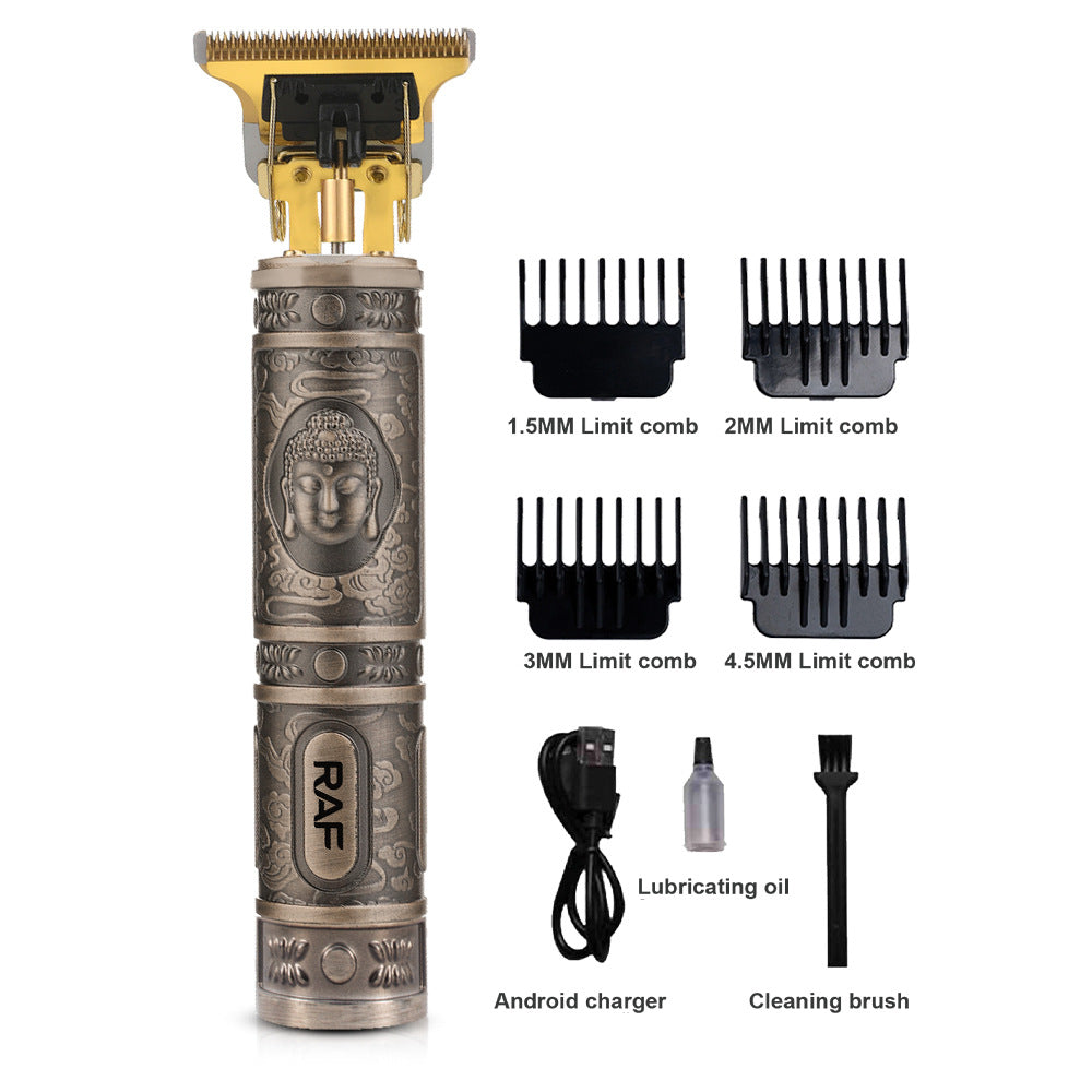 RAF Foreign Trade European Standard Oil Head Hair Clipper Electric Hair Clipper Hair Salon Electric Clipper Electric Hair Clipper Electric Trimmer R。434
