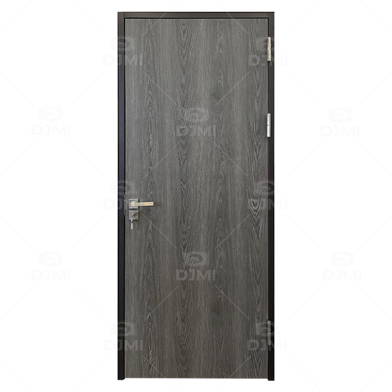 Factory Manufacturer Galvanized Steel Door Frame Wooden Shutter Hospital Steel Frame Wood Doors