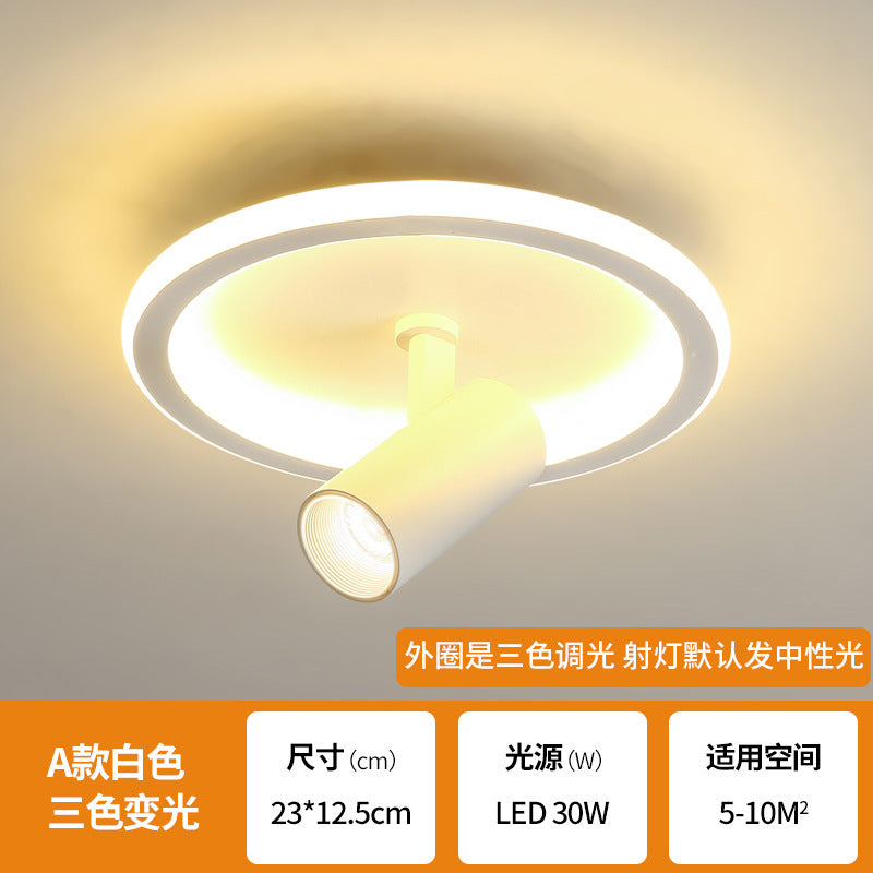 Aisle Light with Spotlight Corridor Light Entryway Staircase Cloakroom Balcony Light Luxury Internet Celebrity Ceiling Light led