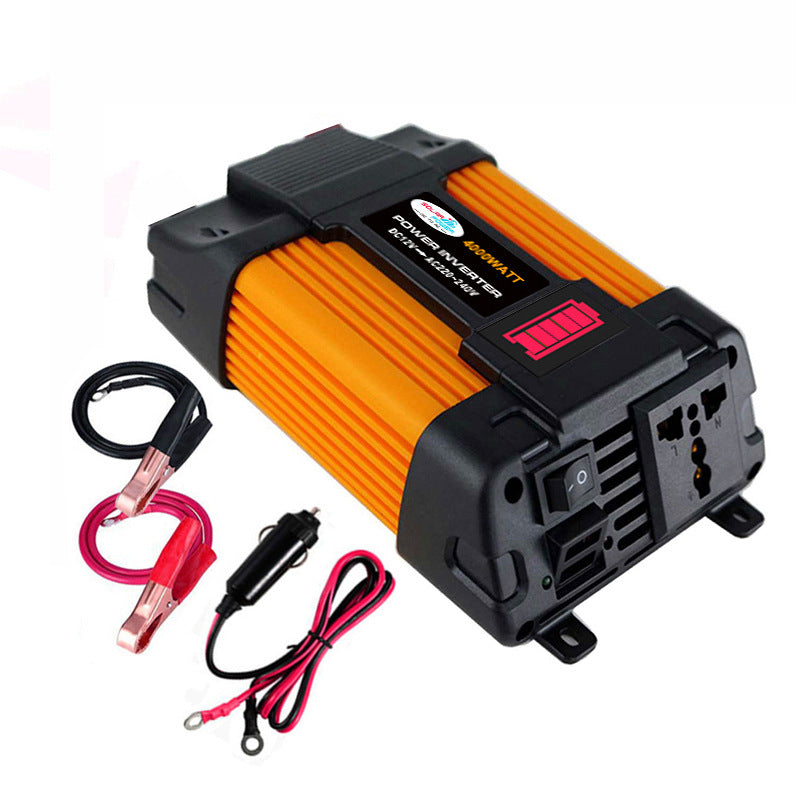 Car Converter Car Inverter300W/500W 12V Turn110V/220V Belt3.6A Double USB Mouth