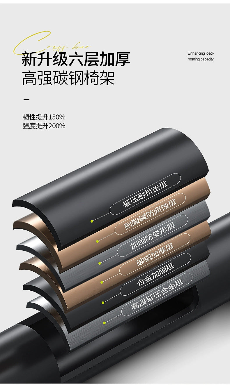 Three-Position Adjustable Moon Chair Reclining Heightened Backrest Outdoor Folding Camping Portable Multi-Functional Chair Camping Chair