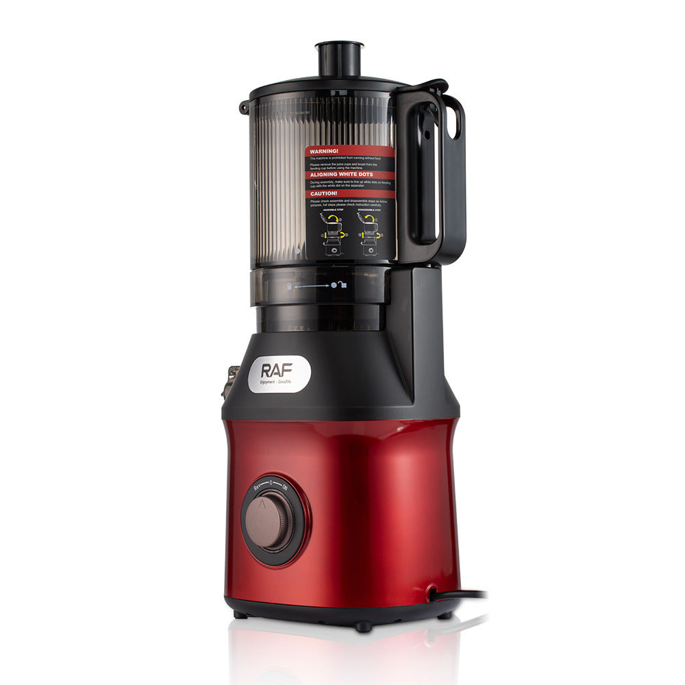 RAF EU Standard Juicer Original Juice Extractor Food Processor Household Multifunctional Slow Juicer R.2733