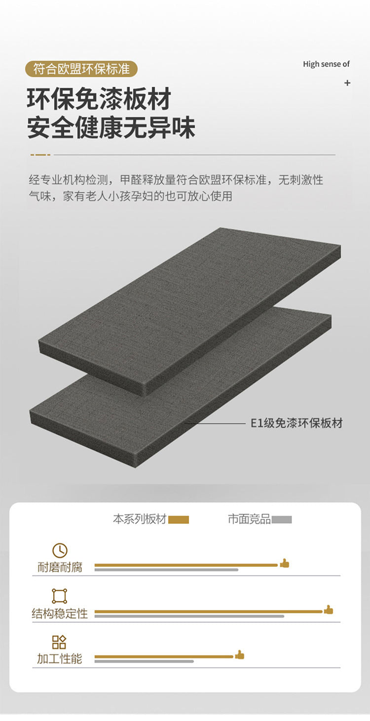 Light Luxury Glass Door Wardrobe Modern Home Bedroom Cloakroom Custom Processing Assembly Wardrobe Storage Large Wardrobe