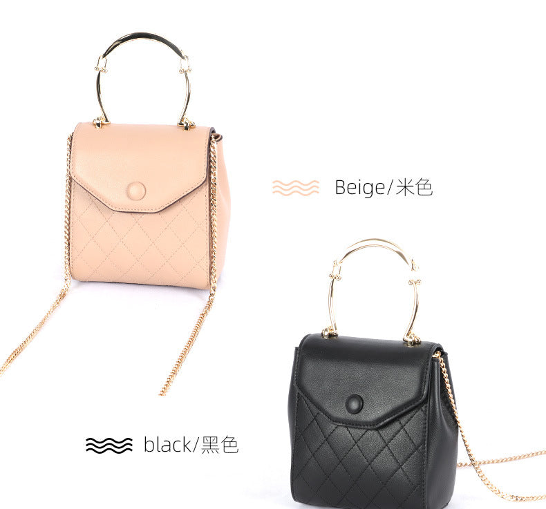 New Fashion Single Shoulder Bag for Women, Large Capacity Small Square Bag, Versatile Chain Handbag, Single Shoulder Crossbody Commuter Bag