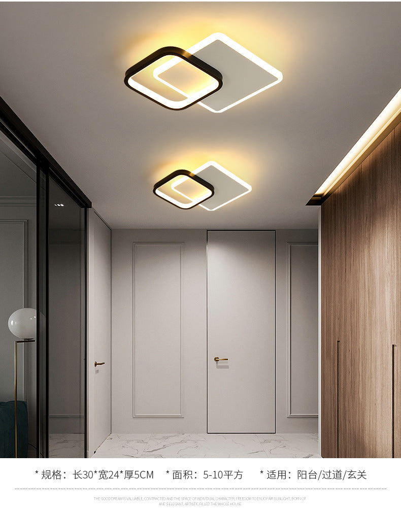 Aisle Light Corridor Light Simple Modern Entrance Light Nordic Entryway Hallway Stair Light Cloakroom Ceiling Balcony Light