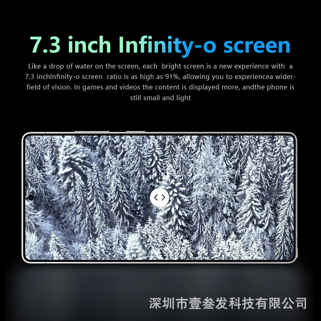 S25 Ultra Smartphone  4+64 High-end7.3Inch Large Screen Android12Source Factory