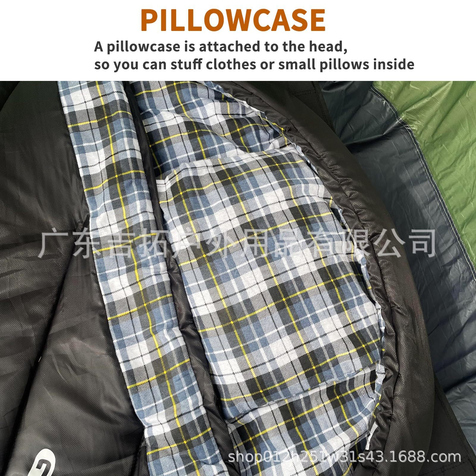 New Winter Sleeping Bag, Extra Wide and Thick, Warm Envelope Style Sleeping Bag for Outdoor Camping, Adult Quilt