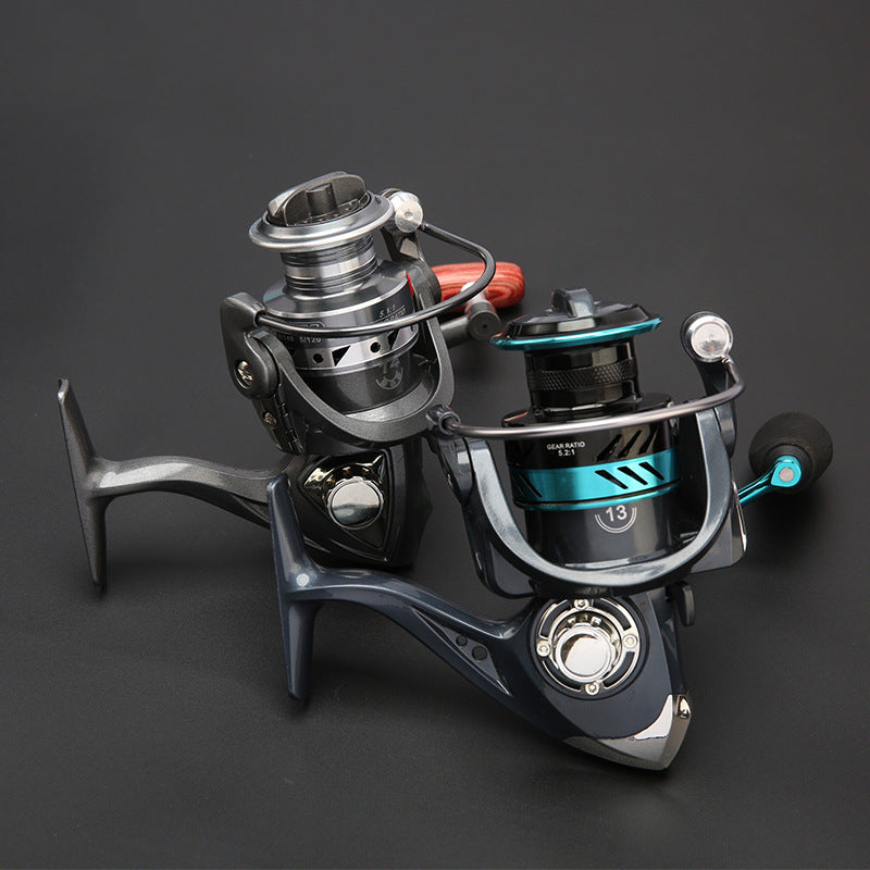 Manufacturer In-Stock Spinning Wheel Metal Fishing Reel Lure Fishing Reel Sea Rod Long Casting Fishing Line Reel Stainless Steel Sea Rod Spinning Wheel