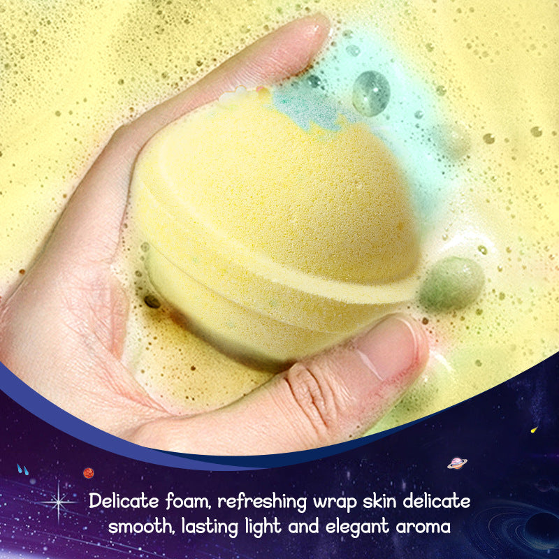 Full English Planet Bath Salt Ball120g SADOER Clean Fragrance Bath Ball  Wholesale