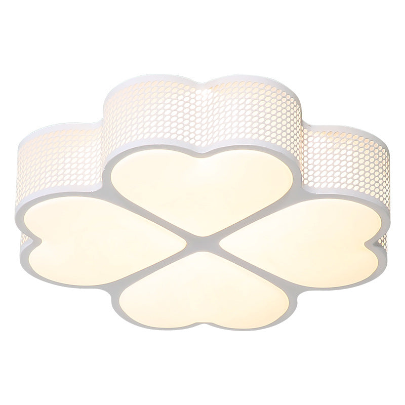 New Bedroom Lamp Simple Fashion Children's Room Lighting Warm Romantic Living Room Decor Creative LED Ceiling Lamp