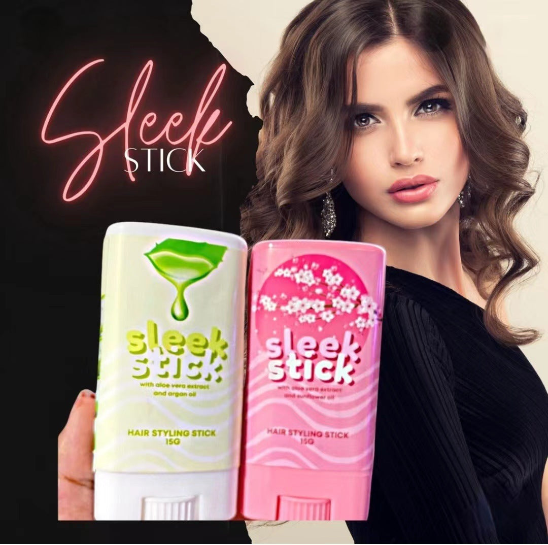 sleek stick Hair wax stick15g Cross-Border Wig Care Moisturizing Styling Anti-Frizz Magic Broken Hair Finishing Cream