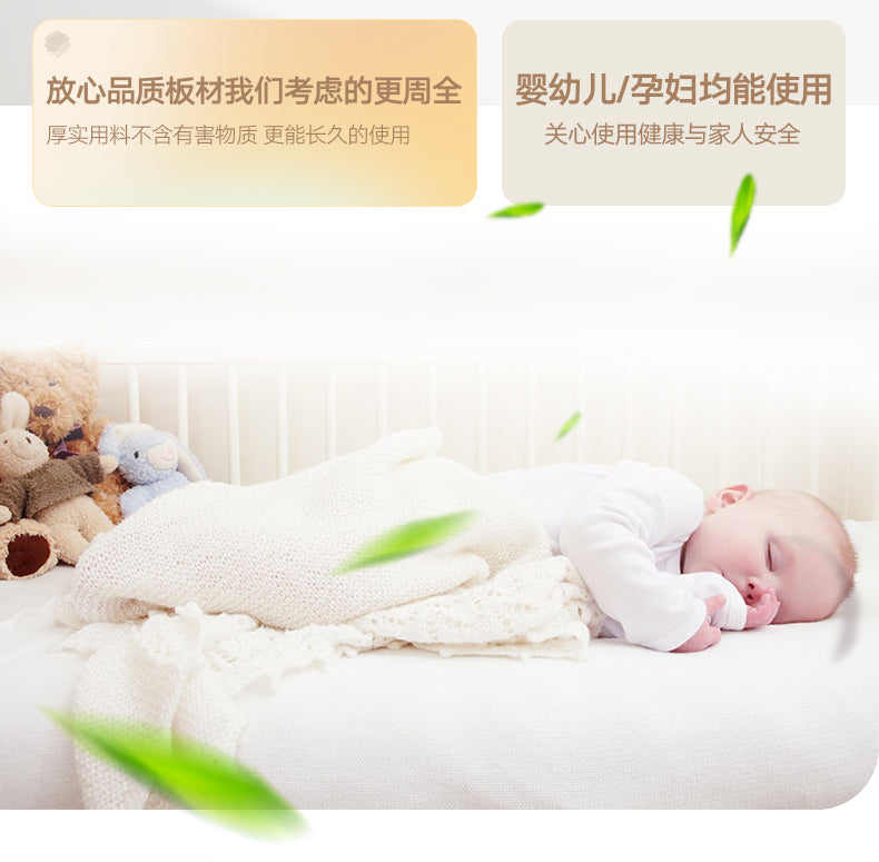 Solid Wood Wardrobe for Home Bedroom, Double Door, Easy Assembly Cabinet, European Pine Board Storage Cabinet, One Door to the Top, Heightened Wardrobe