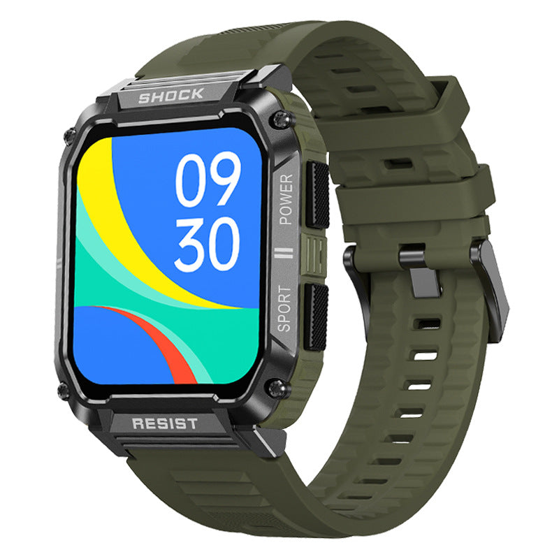 T3Smart Watch Bluetooth Call True Heart Rate Step Sleep Monitoring IP68Deep Waterproof Sports Tri-Proof