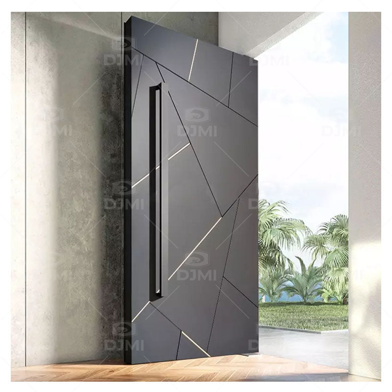Guangdong Daji Custom America Style Aluminum Luxury Door Pivot for Exterior Main Door Security Tall Entry Modern Doors