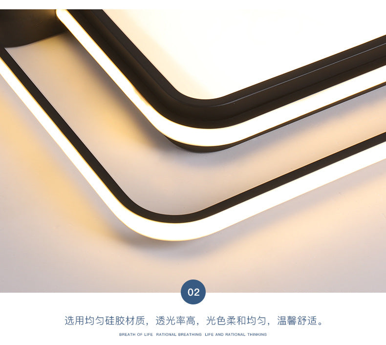 Lighting Full House Package Ceiling Light Set led Modern Minimalist Living Room Lamp Elegant Home Iron Art Master Bedroom Lamp