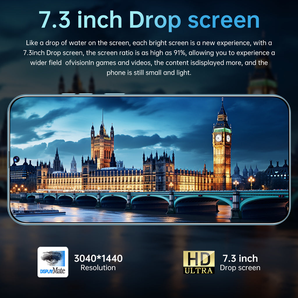 2024New C30 Pro Smartphone with Ultra-Wide Screen16+1T Global Version Direct Source Sales(Popular)