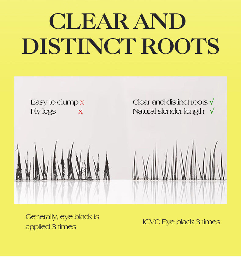 Makeup ICVC1186Mascara Curling Lengthening Dense Smudge-Resistant Packaging AliExpress Beauty