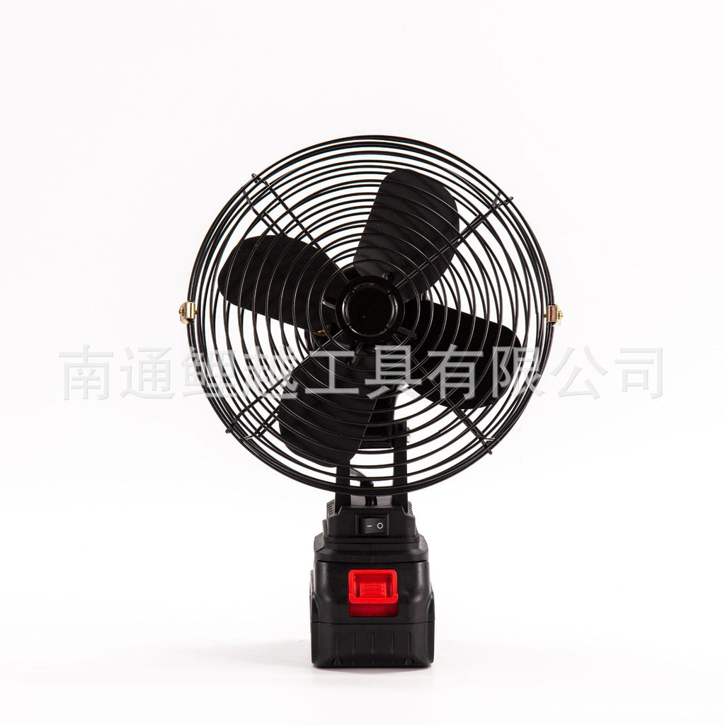 Camping Fishing Outdoor Fan Multifunctional household electric fan rechargeable81-inch Mini Wireless Fan