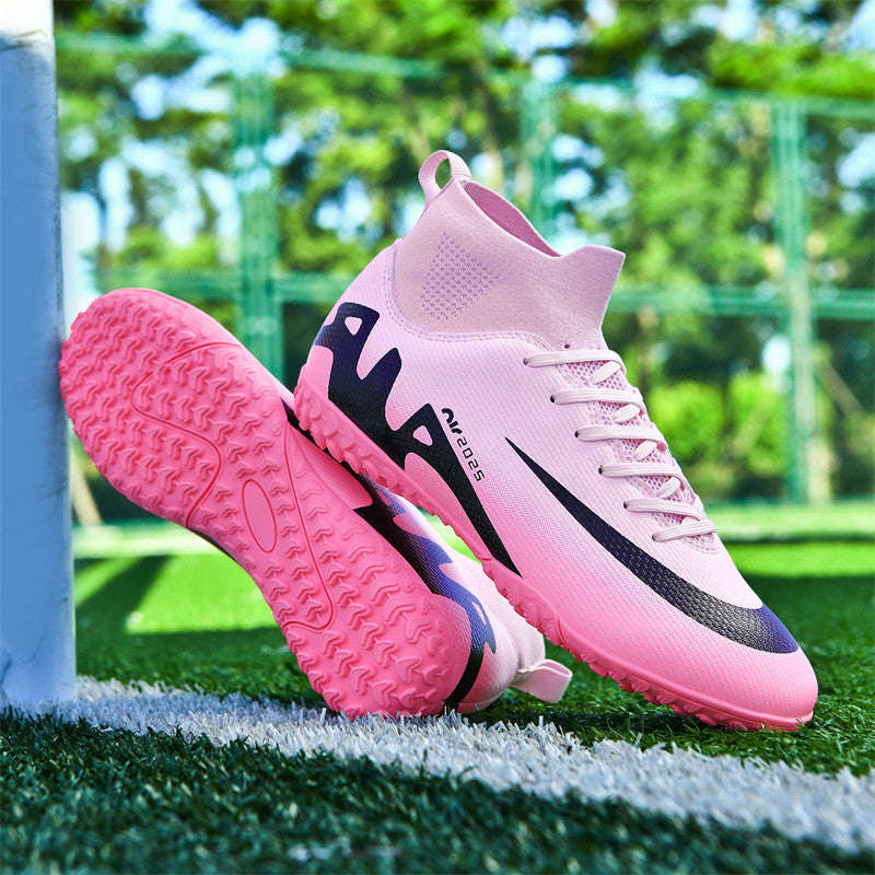 Assassin15Men's Football Shoes for Primary and Secondary School Students and Teenagers AG Spike tf Broken Nail Adult Competition Training Shoes