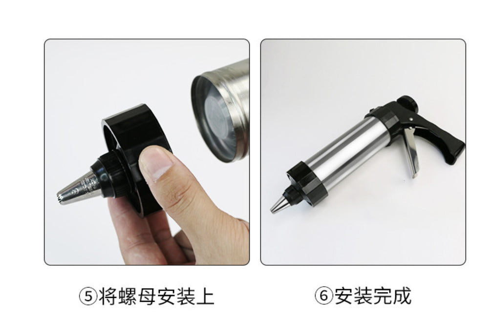 Factory Direct Supply Baking DIY Cake Decorating Tools Cream Piping Nozzles Cookie Decorating Set Melting Bean Squeezing Set