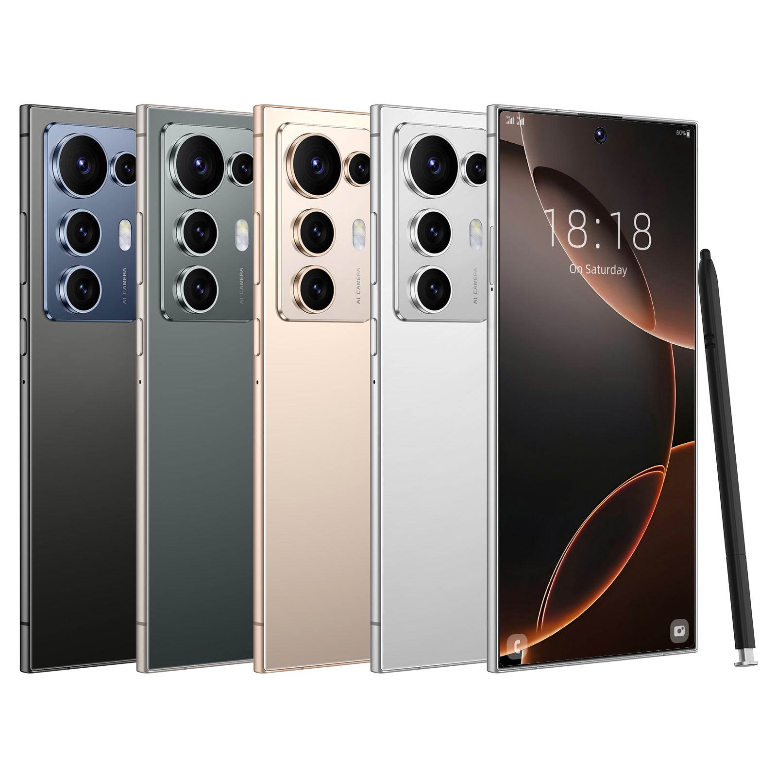 New S25 Ultra Smartphone12+512 High-end7.3Inch Large Screen Factory5G Mobile Phone