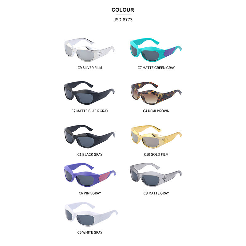 Steampunk Style Y2K Sunglasses for Men Cycling Sports Sunglasses for Women Wholesale