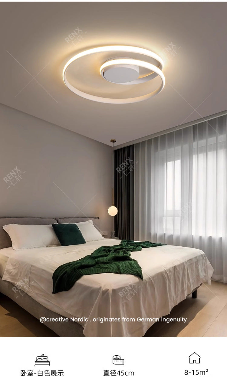 Master Bedroom Light2025New Full Spectrum Eye Protection led Ceiling Lamp Modern Minimalist Internet Celebrity Style Artistic Living Room Lamp