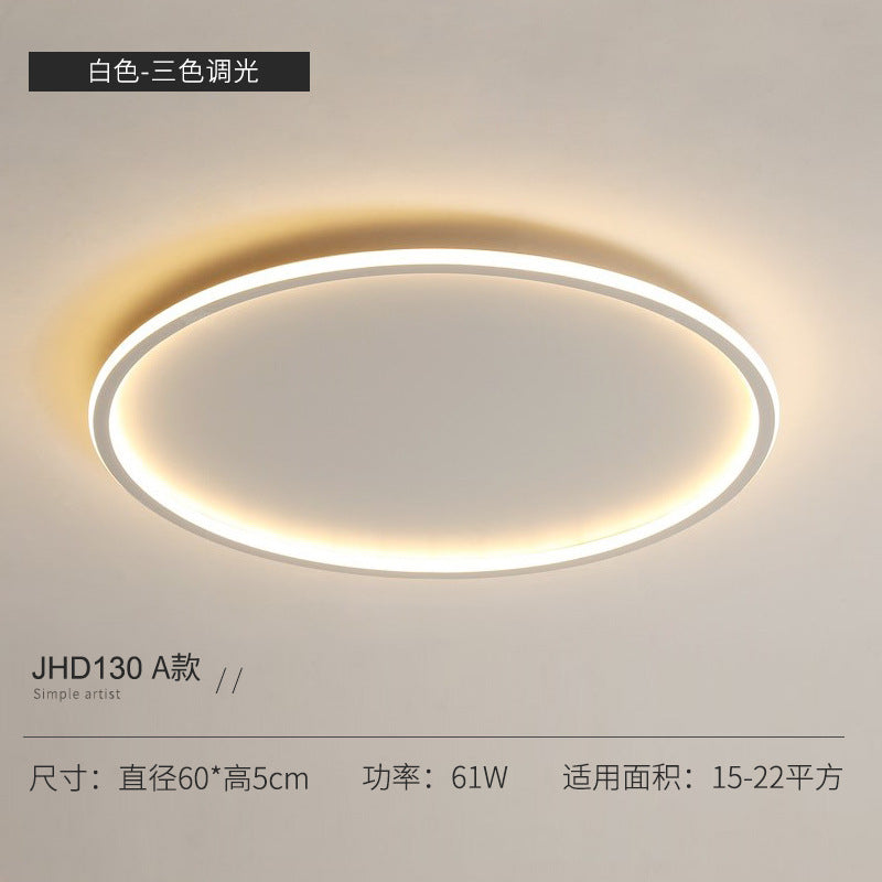 New Slim Fit LED Ceiling Lamp Creative Super Bright Modern Minimalist Bedroom Lamp Round Children's Room Study Lighting