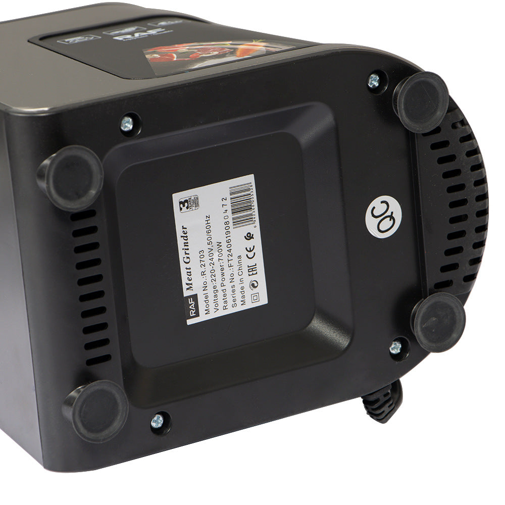 RAF Blender Household Small Meat Grinder Electric Desktop Meat Mincer Sausage Stuffer Food Processing Machine